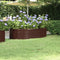 vidaXL - Plantenbak - 152x80x36 - cm - gepoedercoat - staal - bruin
