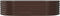 vidaXL - Plantenbak - 152x80x36 - cm - gepoedercoat - staal - bruin