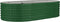 vidaXL - Plantenbak - 152x80x36 - cm - gepoedercoat - staal - groen
