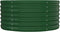 vidaXL - Plantenbak - 152x80x36 - cm - gepoedercoat - staal - groen