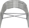 vidaXL - Plantenbak - 152x80x36 - cm - gepoedercoat - staal - zilverkleurig