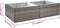 vidaXL - Plantenbak - 157x80x40 - cm - poly - rattan - grijs