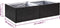 vidaXL - Plantenbak - 157x80x40 - cm - poly - rattan - zwart