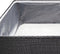 vidaXL - Plantenbak - 157x80x40 - cm - poly - rattan - zwart