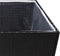 vidaXL - Plantenbak - 157x80x80 - cm - poly - rattan - zwart