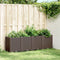 vidaXL - Plantenbak - 160x40x53 - cm - polypropeen - bruin