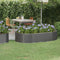 vidaXL - Plantenbak - 175x100x36 - cm - gepoedercoat - staal - grijs