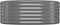 vidaXL - Plantenbak - 175x100x36 - cm - gepoedercoat - staal - grijs