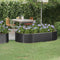 vidaXL - Plantenbak - 175x100x36 - cm - gepoedercoat - staal - antracietkleurig