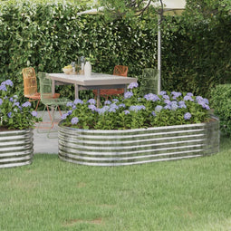 vidaXL-Plantenbak-175x100x36-cm-gepoedercoat-staal-zilverkleurig