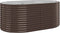 vidaXL - Plantenbak - 175x100x68 - cm - gepoedercoat - staal - bruin