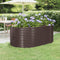 vidaXL - Plantenbak - 175x100x68 - cm - gepoedercoat - staal - bruin