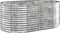 vidaXL - Plantenbak - 175x100x68 - cm - gepoedercoat - staal - zilverkleurig