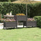 vidaXL - Plantenbak - 178,5x44x75 - cm - massief - grenenhout - grijs