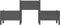vidaXL - Plantenbak - 178,5x44x75 - cm - massief - grenenhout - grijs