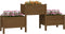 vidaXL - Plantenbak - 178,5x44x75 - cm - massief - grenenhout - honingbruin
