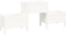 vidaXL - Plantenbak - 178,5x44x75 - cm - massief - grenenhout - wit
