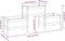 vidaXL - Plantenbak - 178,5x44x75 - cm - massief - grenenhout - wit