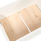 vidaXL - Plantenbak - 178,5x44x75 - cm - massief - grenenhout - wit