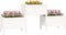 vidaXL - Plantenbak - 178,5x44x75 - cm - massief - grenenhout - wit