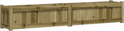 vidaXL - Plantenbak - 180x31x31 - cm - geïmpregneerd - grenenhout