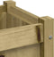 vidaXL - Plantenbak - 180x31x31 - cm - geïmpregneerd - grenenhout