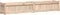 vidaXL - Plantenbak - 180x31x31 - cm - massief - grenenhout