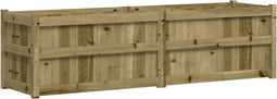 vidaXL - Plantenbak - 180x50x50 - cm - geïmpregneerd - grenenhout