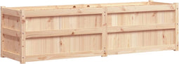vidaXL - Plantenbak - 180x50x50 - cm - massief - grenenhout