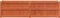 vidaXL - Plantenbak - 180x50x50 - cm - massief - grenenhout - wasbruin