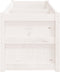 vidaXL - Plantenbak - 180x50x50 - cm - massief - grenenhout - wit