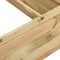 vidaXL - Plantenbak - 197x100x40 - cm - geïmpregneerd - grenenhout
