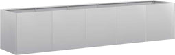 vidaXL - Plantenbak - 200x40x40 - cm - gegalvaniseerd - staal