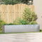 vidaXL - Plantenbak - 200x40x40 - cm - gegalvaniseerd - staal