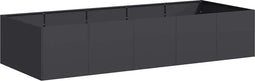 vidaXL - Plantenbak - 200x80x40 - cm - staal - zwart