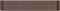 vidaXL - Plantenbak - 224x40x36 - cm - gepoedercoat - staal - bruin