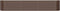 vidaXL - Plantenbak - 224x40x36 - cm - gepoedercoat - staal - bruin