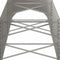 vidaXL - Plantenbak - 224x40x36 - cm - gepoedercoat - staal - bruin