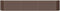 vidaXL - Plantenbak - 224x40x36 - cm - gepoedercoat - staal - bruin
