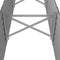 vidaXL - Plantenbak - 224x40x36 - cm - gepoedercoat - staal - grijs