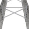 vidaXL - Plantenbak - 224x40x36 - cm - gepoedercoat - staal - zilverkleurig