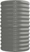 vidaXL - Plantenbak - 224x40x68 - cm - gepoedercoat - staal - grijs