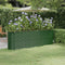 vidaXL - Plantenbak - 224x40x68 - cm - gepoedercoat - staal - groen