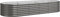 vidaXL - Plantenbak - 224x80x36 - cm - gepoedercoat - staal - grijs
