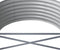 vidaXL - Plantenbak - 224x80x36 - cm - gepoedercoat - staal - grijs