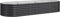 vidaXL - Plantenbak - 224x80x36 - cm - gepoedercoat - staal - antracietkleurig