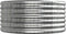 vidaXL - Plantenbak - 224x80x36 - cm - gepoedercoat - staal - zilverkleurig