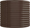 vidaXL - Plantenbak - 224x80x68 - cm - gepoedercoat - staal - bruin