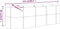 vidaXL - Plantenbak - 224x80x68 - cm - gepoedercoat - staal - groen