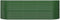 vidaXL - Plantenbak - 224x80x68 - cm - gepoedercoat - staal - groen